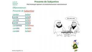 Испанский язык Урок 46 Presente de Subjuntivo №2 - Образование (www.espato.ru)