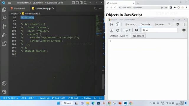 this Keyword in JavaScript - Part- 11 || JavaScript tutorial for Beginners || Tutorial - 38
