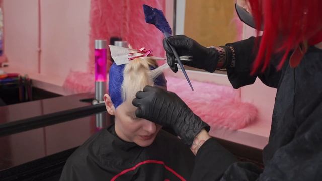 БЛОЧНОЕ ОКРАШИВАНИЕ стрижки ПИКСИ | COLOR PRN смотреть онлайн