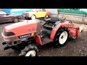 Трактор YANMAR F6 Видео