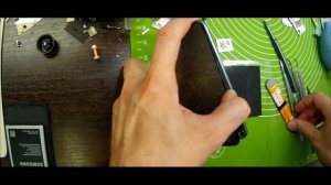 Разборка Samsung J320F (disassembly LCD replacement)