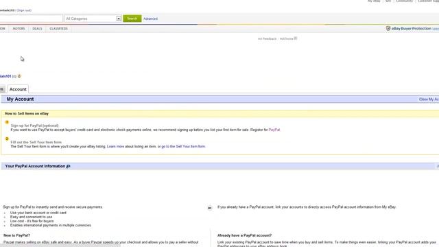 How to Link Your PayPal Account With Ebay смотреть онлайн