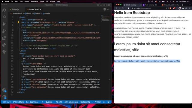 Introduction to Bootstrap (OiCodeBootCamp Live Classes)