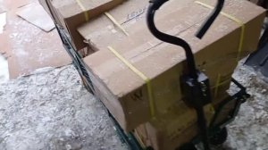 ТС4211 ТЕЛЕГА 350кг Грузим по максимуму Тележка 4х колёсная ВИКАРТ