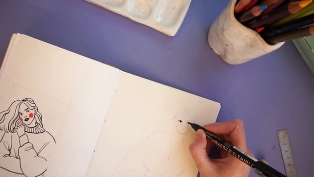 Медитативное рисование | draw with me ✨ смотреть онлайн