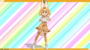 【MMDけものフレンズ】 cookie dance(クッキーダンス) 【サーバル(Serval)】Kemono Friends #cham