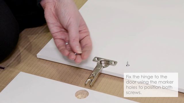 How to hinge fix and change door adjustments for a flat pack wardrobe смотреть онлайн