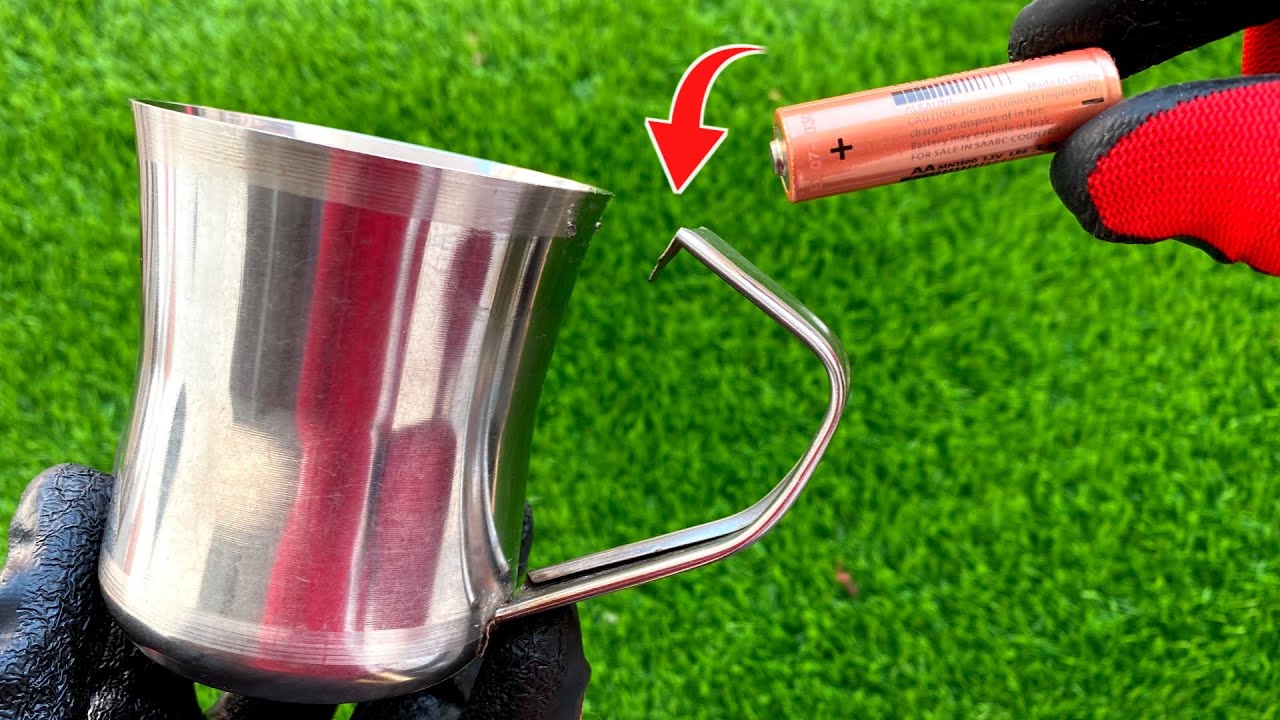 Секрет ремонта: возьмите обычный аккумулятор и отремонтируйте все смотреть онлайн