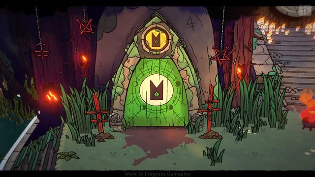 Cult of the Lamb - Геймплей Прохождение Часть 1 (без комментариев, PC)