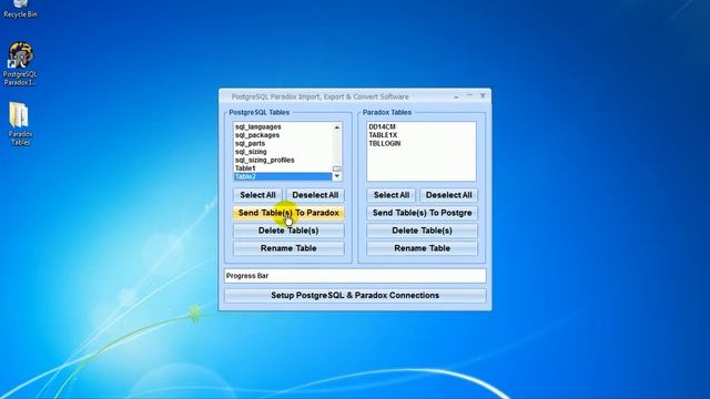 How To Use PostgreSQL Paradox Import, Export & Convert Software смотреть онлайн