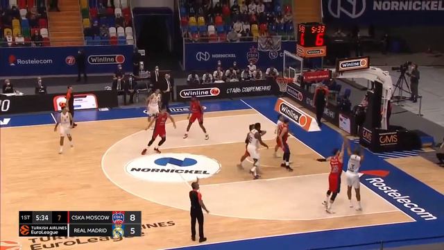 2020nov26 r#33 MILUTINOV Nikola 1994 highlights/lowlights (EUROLEAGUE-CSKAMoscow) смотреть онлайн