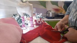 Скандинавский Новогодний ГНОМ из подручных средств/Scandinavian new year's gnome