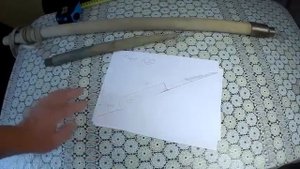 Пешня для зимней рыбалки, Чертёж дальневосточной  пешни для рубки  льда на подлёдной рыбалке