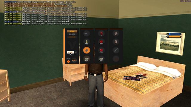 ОТКРУТИЛ 30 ЗОЛОТЫХ РУЛЕТОК на "ЖИЗНЬ В ДЕРЕВНЕ" и ВЫБИЛ... (GTA SAMP) смотреть онлайн