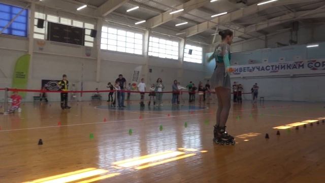 11 место. Ожиганова Алиса. Юниоры (10-18 лет), Фристайл Слалом Классика. ВС-2023. смотреть онлайн