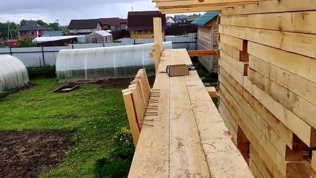 плоская крыша под osb.