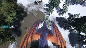 ЛЕТАЮЩИЙ ДИНОЗАВР В АРК, ДИНО МОД | Ark Survival Play As Dino