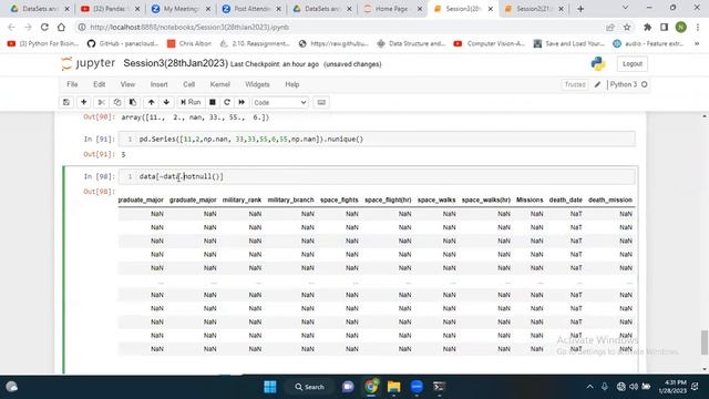 Pandas DataFrame Analysis