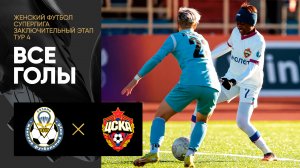 Рязань-ВДВ - ЦСКА. Все голы женской Суперлиги 18.11.2023