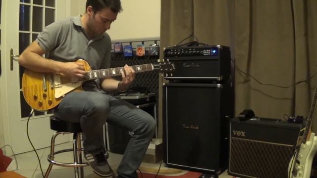 Gibson Les Paul Custom Shop pickups shootout Original PAF vs Flame Tone 59 Classic vs Burstbuckers смотреть онлайн