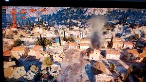 Sapphire Radeon R7 240 4GB GDDR3 overclocked to 1000MHz GPU/Mem, running World Of Tanks Benchmark