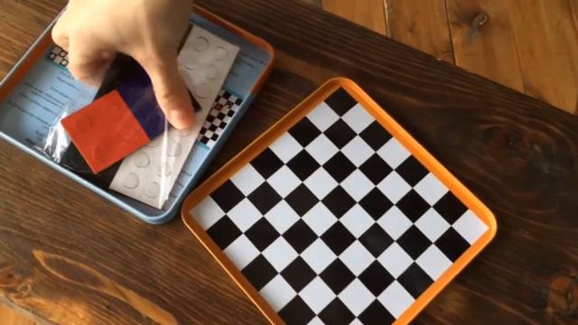 Магнитная игра Шашки смотреть онлайн