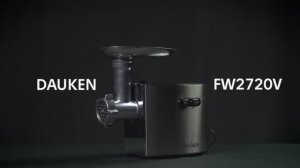 Видеоинструкция: Мясорубка электрическая DAUKEN FW2720V