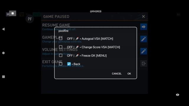 Fifa mobile |  EA FCMOBILE 24  game guardian Script VSA 🆓💗 @poolfiremods