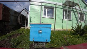 Залезли к пчелам первый раз в 2022 - часть 2. Проверяем улья. Сельский блог "В гостях у Владимира"