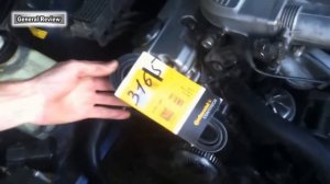 Замена натяжного ролика и ремня ГУР м43 1.6i (дорестайл)BMW E36
