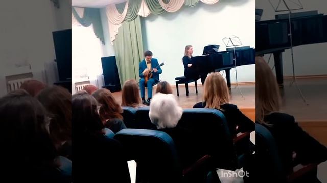 "Кадриль" обработка для ансамбля балалайки с фортепьяно. смотреть онлайн