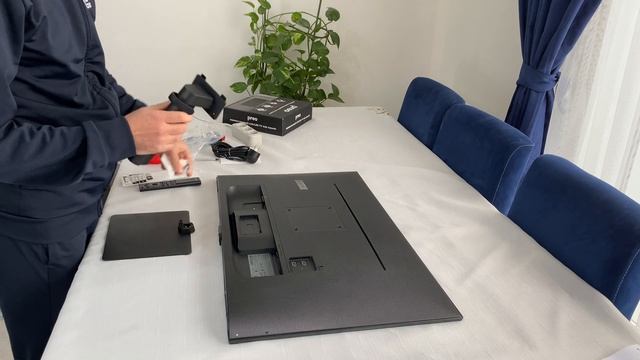 Samsung smart monitor M5 32” HDR10 unboxing فتح صندوق смотреть онлайн