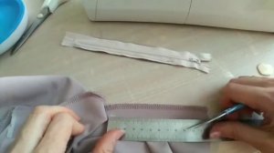 Молния в брюках. Как обработать застёжку в брюках.