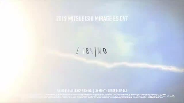 2019 Mitsubishi Mirage ES Lease $299/mo - Sunset Mitsubishi Power Savings | TV Commercial 01/2019 смотреть онлайн