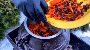 Афганский плов в афганском казане / Вкусно готовим