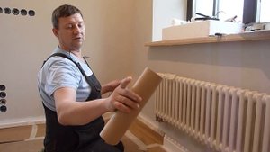 Покраска напольного плинтуса | Стыкование цвета | Видеоурок