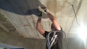 Азбука Ремонта - Быстрый способ начертить круг на потолке.