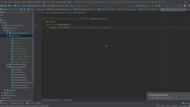 System Design: Data Ingestion Framework | Factory Method and Abstract Factory Design Patterns