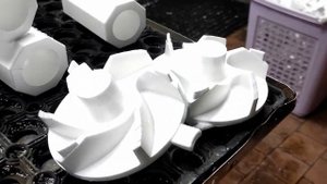 Задувное устройство для технологии ЛГМ. Blowing machine for LFC technology. ENG subs
