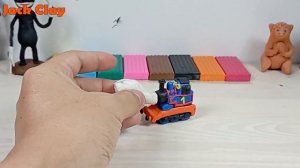 Making Cursed Thomas the Train with clay 🕷 Cursed Thomas the Train Thomas.exe