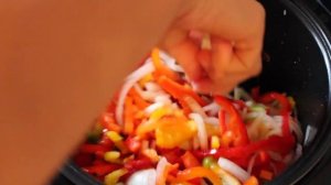 Лечо на зиму из перца, помидоров, лука, моркови в мультиварке / как сделать лечо