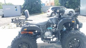 Квадроцикл GRIZZLY 250сс кардан+механика+водяное охлаждение .обзорное видео ДругАвто