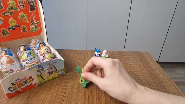 коллекция киндер сюрприз Пасха 2023?как собрать коллекцию #kinder #киндерсюрприз