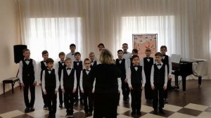 «Экипаж одна семья» - хор мальчиков Музыкально-эстетического лицея имени А.Г. Шнитке  г. Энгельса