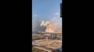 Взрыв Бейрут со всех ракурсов