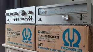 Pioneer = Stereo Amplifier SA-6800II + Stereo Tuner TX-6600II