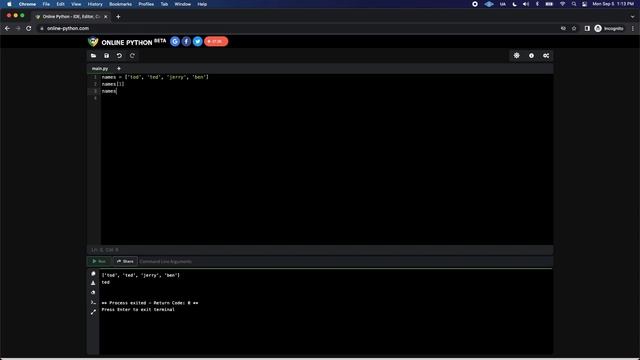 Intro To Python, Part 4: Lists?, For Loops?, If Statements? смотреть онлайн