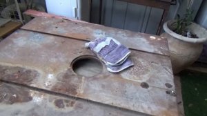 Чугунная  плита - столешница к фрезеру triton  -1 я часть.