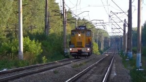 Путевая машина РПБ01-014 на перегоне Разъезд 228 км - Рефт