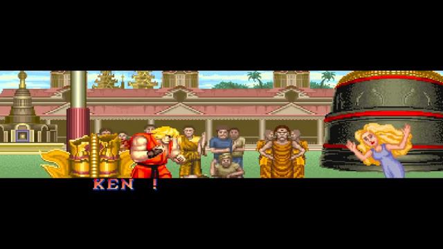 Street Fighter 2, Round 15, KEN - M.BISON смотреть онлайн